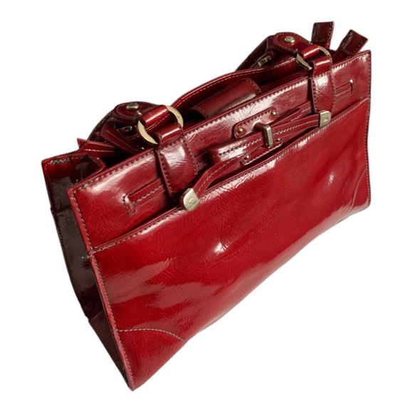 🔺Liz Claiborne Red Leather Shoulder Bag🔺 - Picture 12 of 16